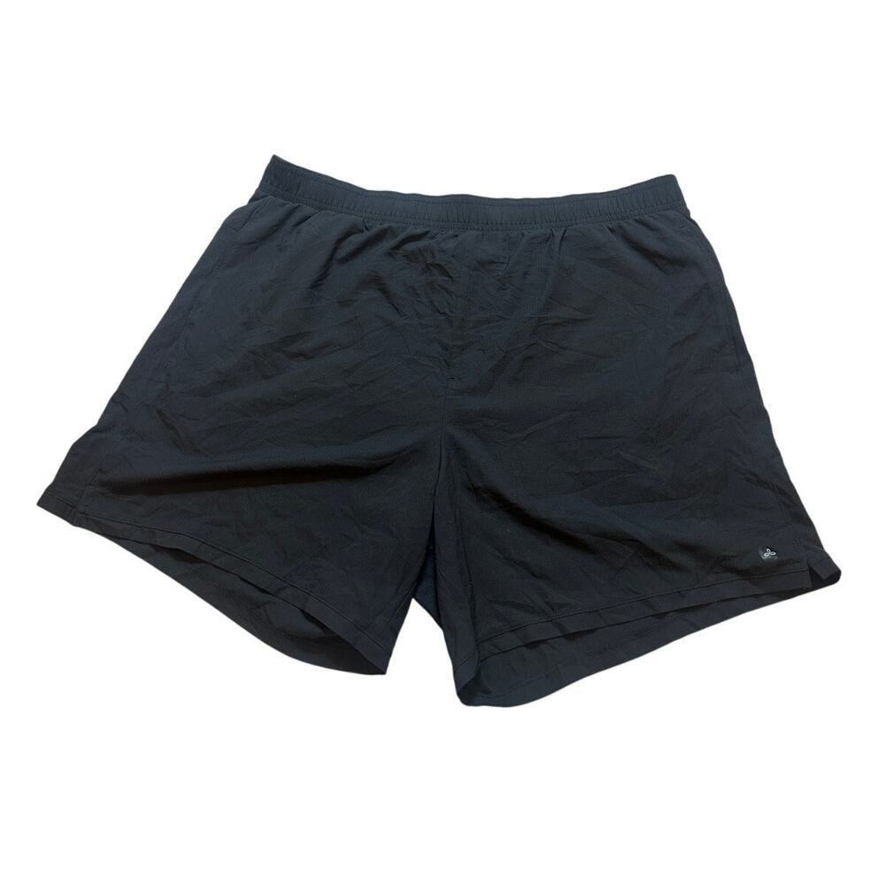 prAna Women’s Black Athletic Shorts NWT Elastic Waist Active XL